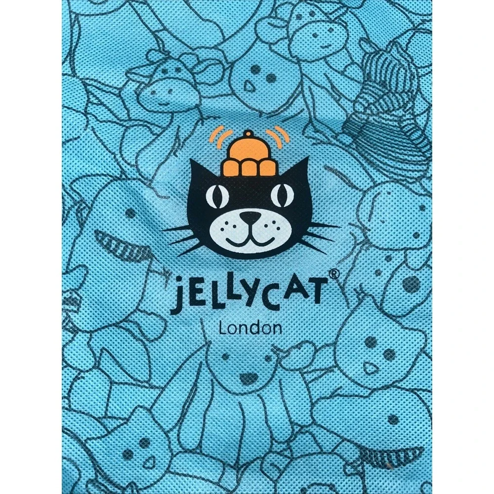Jellycat London Blue Drawstring Dust Bag Pouch 15